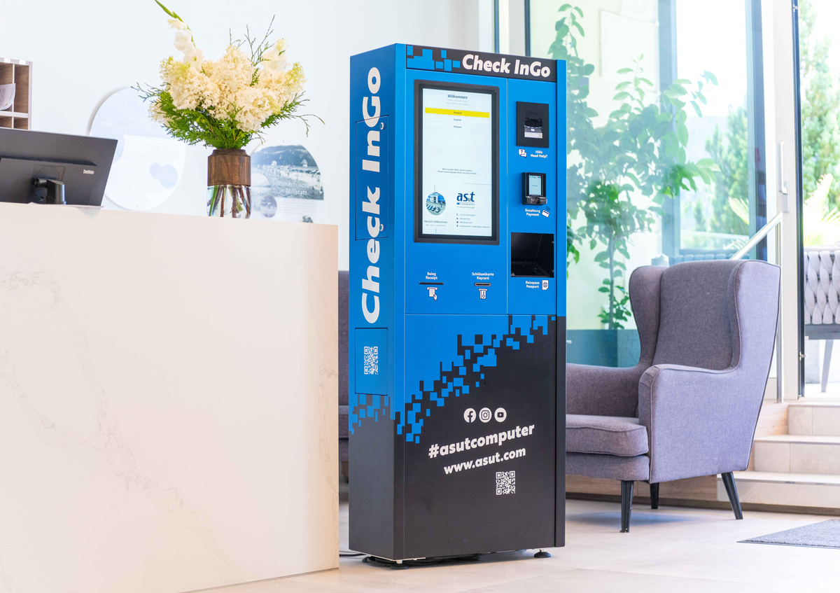 ASUT Standardizes on Beetronics Touchscreens for Self-Service Hotel Kiosk Solutions