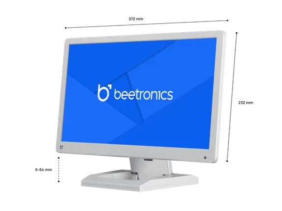 15 Inch Monitor (White)