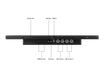 22 Inch Monitor Metal SDI