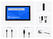 22 Inch Touchscreen Metal (High Brightness)