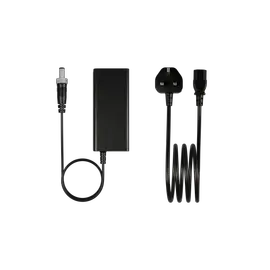 24V External Power Adapter With Lock, UK Plug