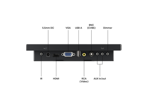 10 Inch Monitor Metal