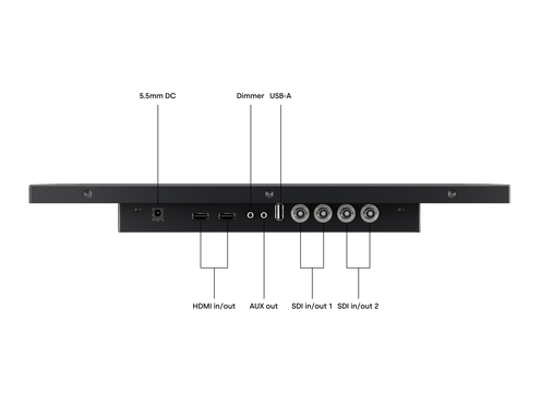 22 Inch Monitor Metal SDI
