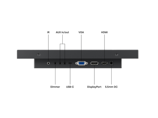 12 Inch Touchscreen Metal