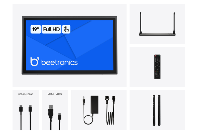 19 Inch Touchscreen Metal