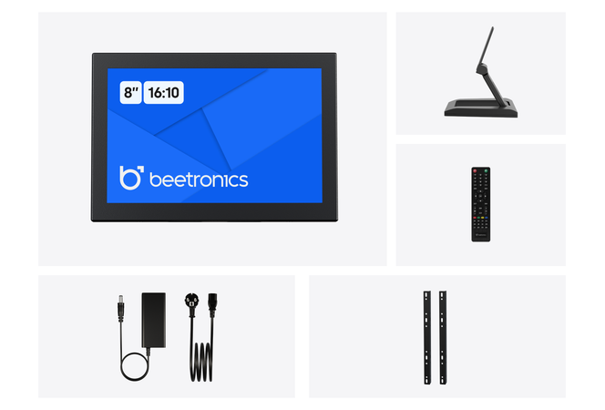 8 Inch Monitor Metal