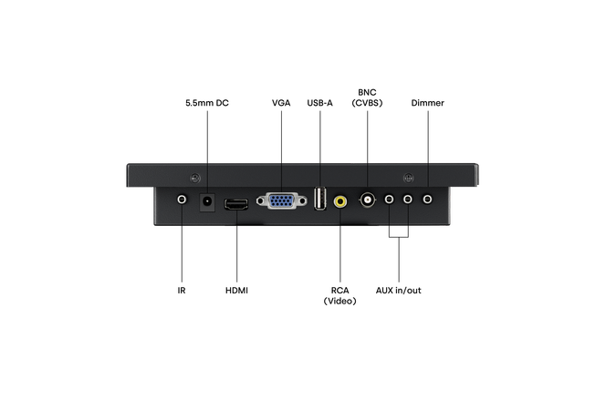 8 Inch Monitor Metal