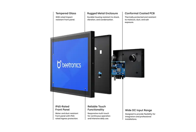 8 Inch Touchscreen Metal (4:3)