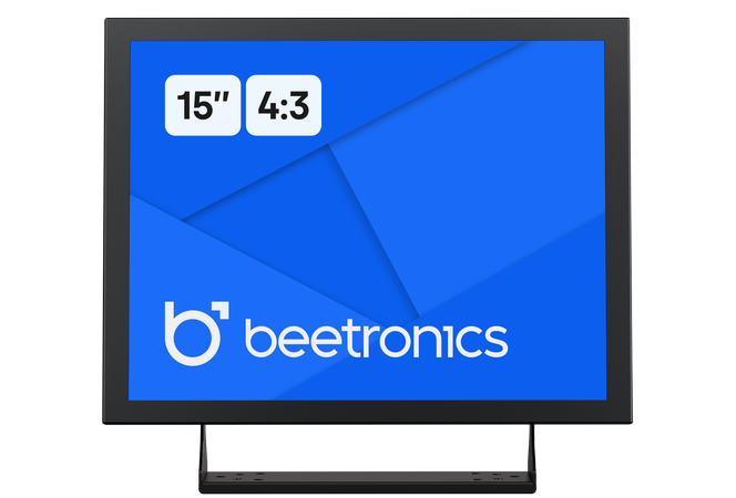 15 Inch Monitor Metal (4:3)