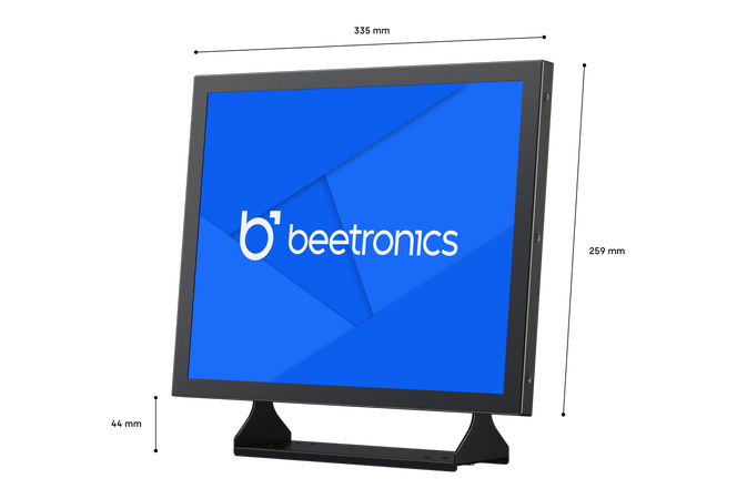 15 Inch Monitor Metal (4:3)