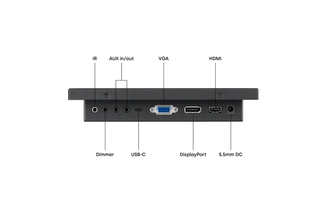 10 Inch Touchscreen Metal